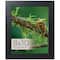 WallsThatSpeak Black Picture Frame with Easel and Glass